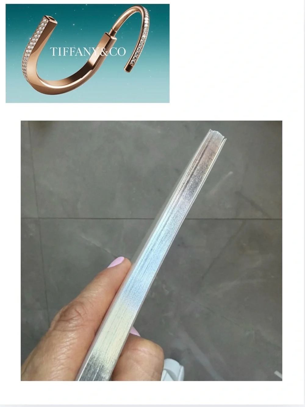 TIFFANY & CO. Cream Spiral Notebook w/Silver Logo, NWOT
